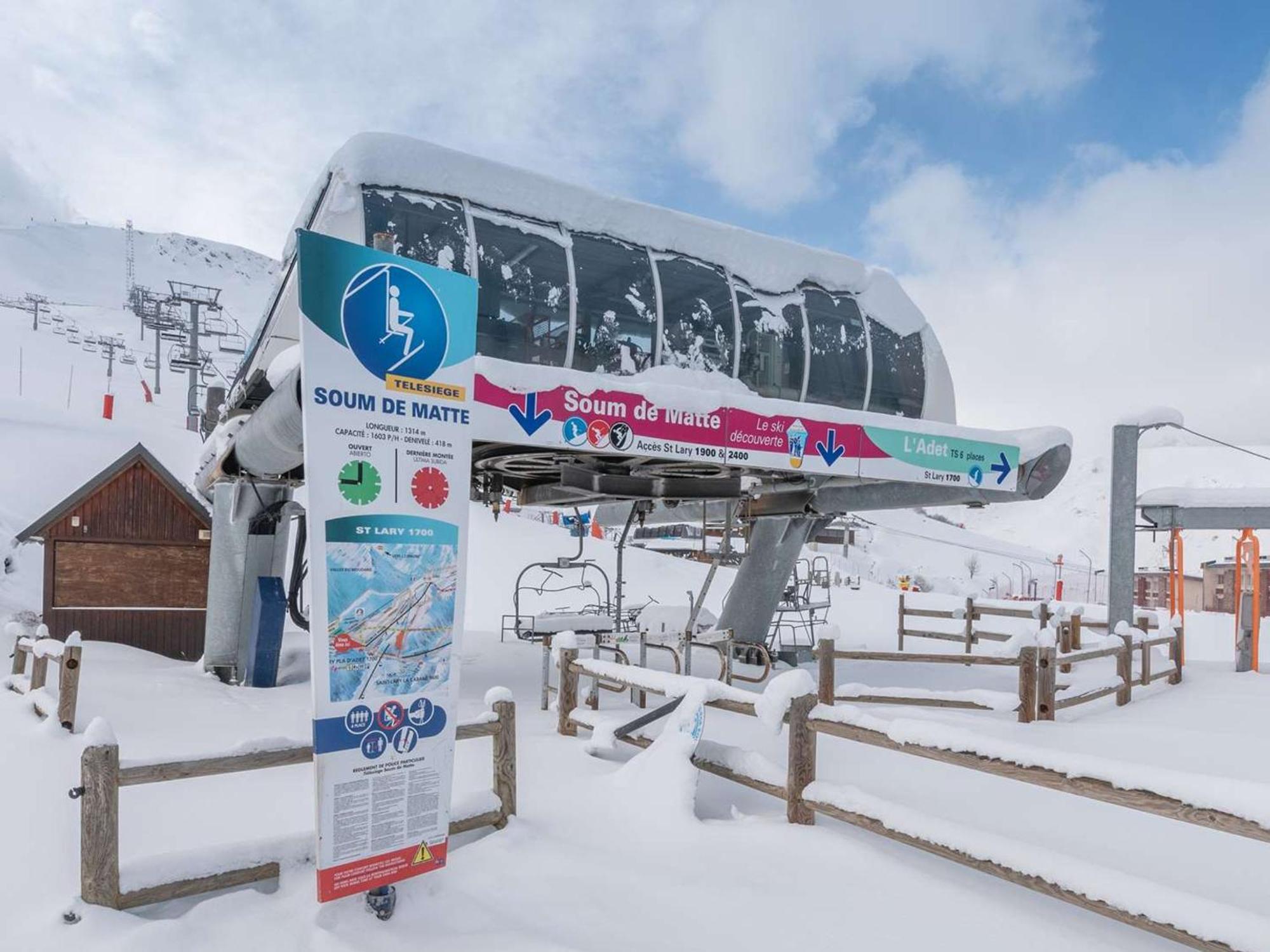 Grand Duplex Pour 8 A Saint-Lary Vill. Avec Balcon, Ascenseur Et Proximite Telepherique - Fr-1-296-314 Exteriör bild